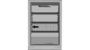 Винные шкафы (холодильники) Liebherr, место расположения информационной таблички.